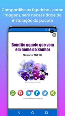 Figurinhas da Bíblia android App screenshot 0